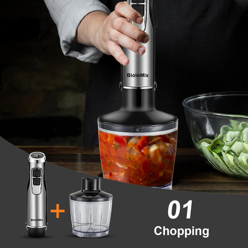 BioloMix 4-in-1 Professional Immersion Blender