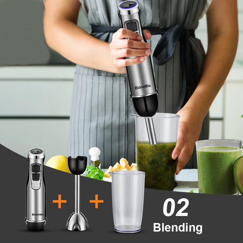 BioloMix 4-in-1 Professional Immersion Blender