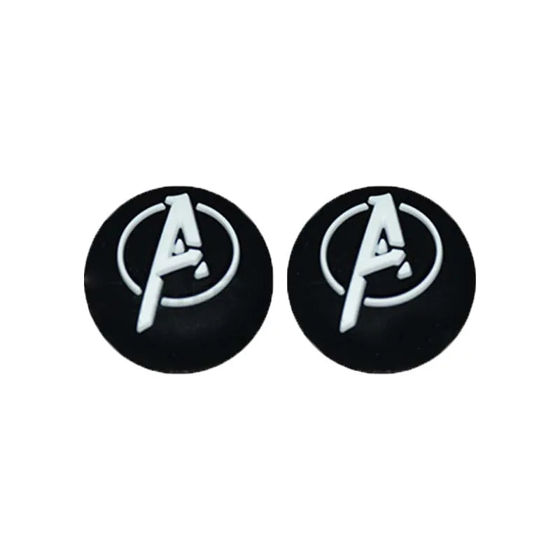 Silicone Thumb Grip Caps (2-Pack) for PS5, PS4 & Xbox Series X/S Controllers