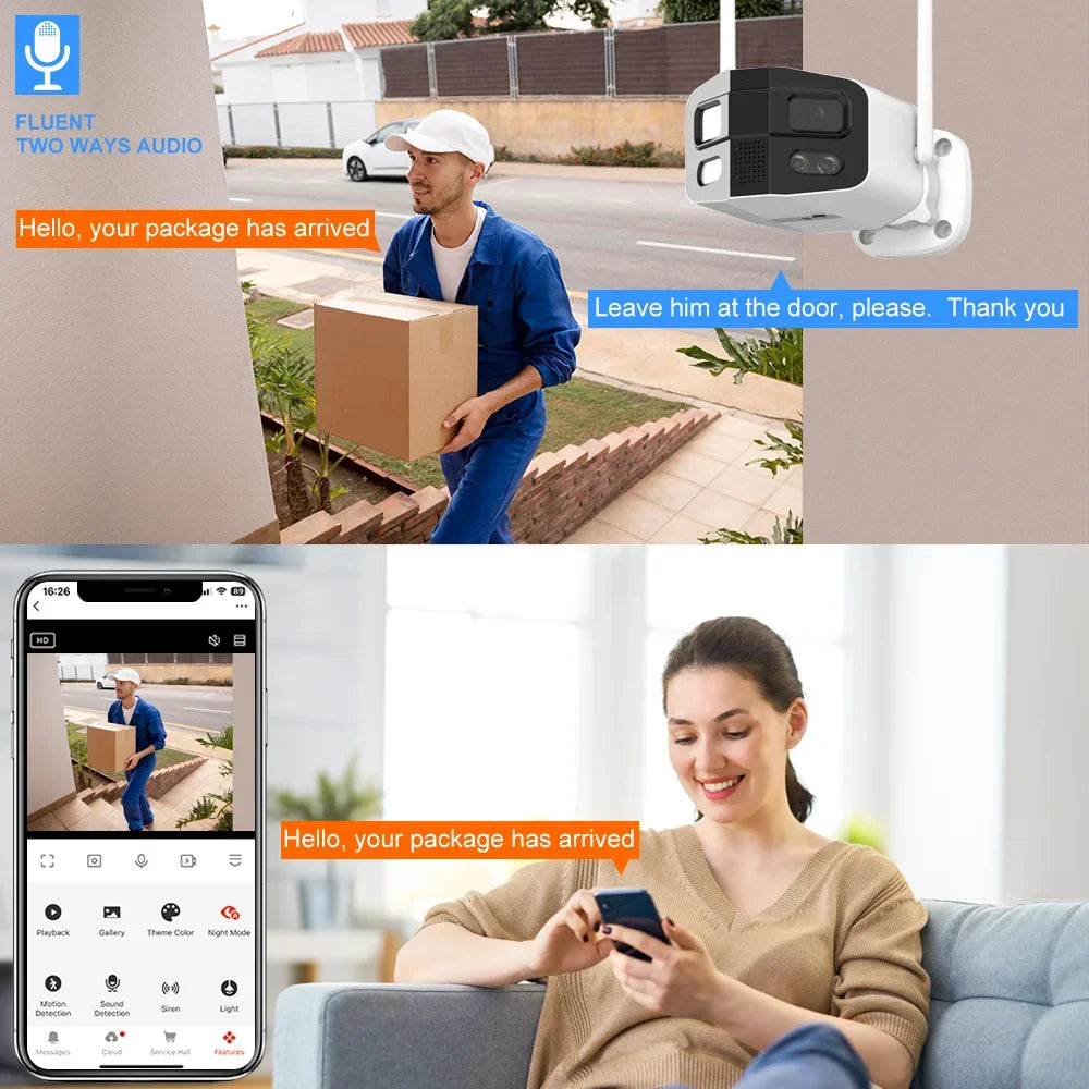 Sentinel 4K Dual-Lens Panoramic Camera