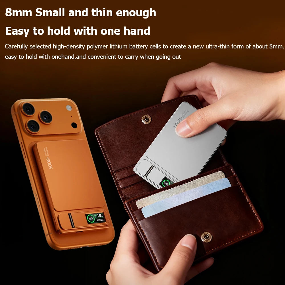 MagCharge Slim 10K – 3-in-1 Magnetic Power Bank