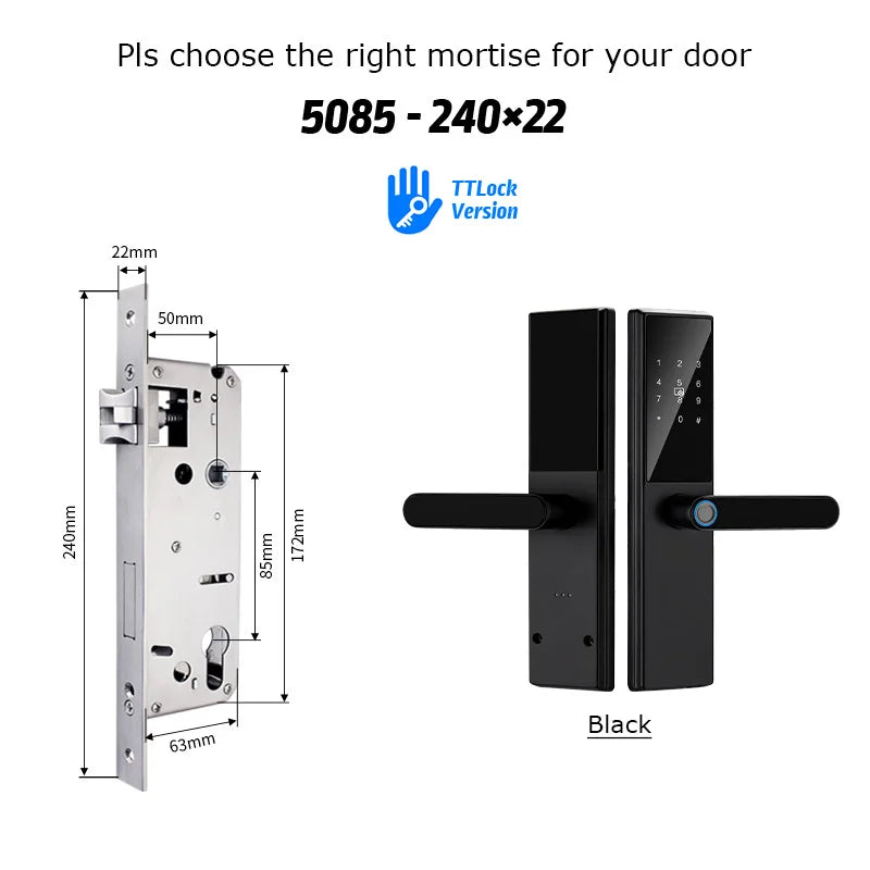 AccessElite Smart Biometric Door Lock