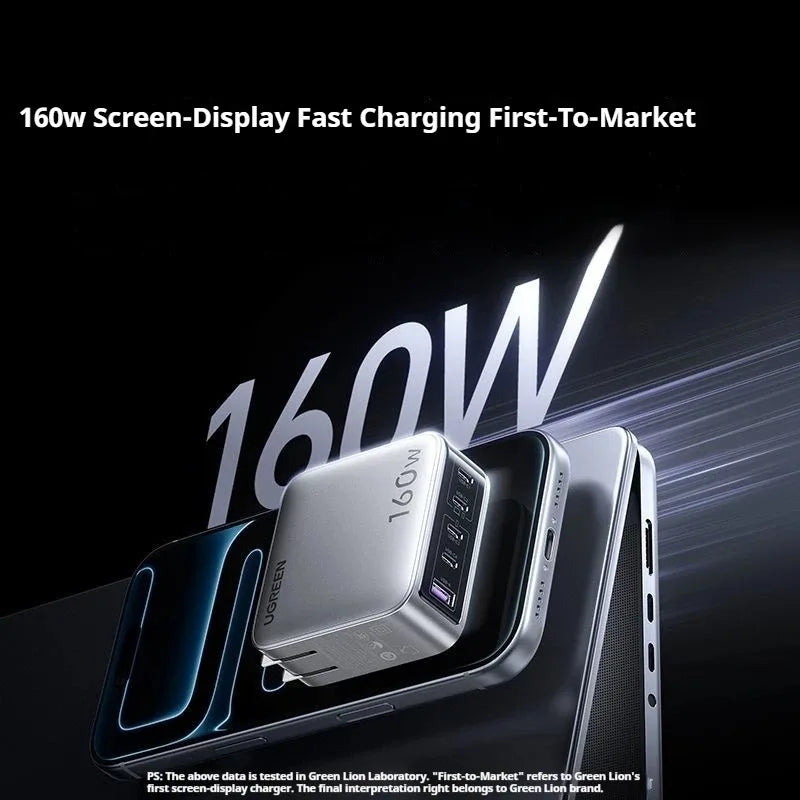 PowerStation 160W Smart GaN Charger