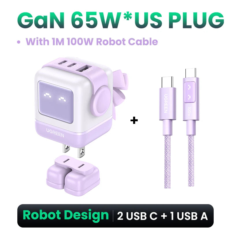 RoboCharge 65W GaN Station