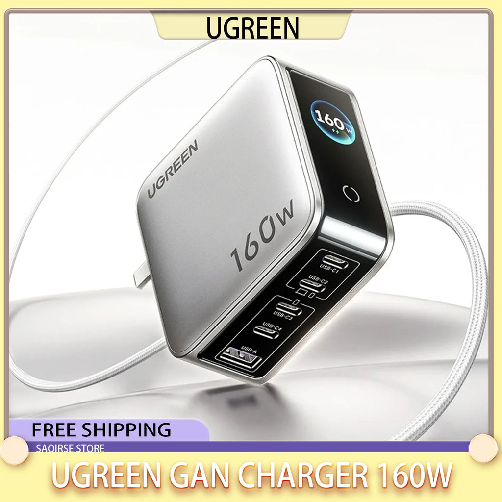 PowerStation 160W Smart GaN Charger