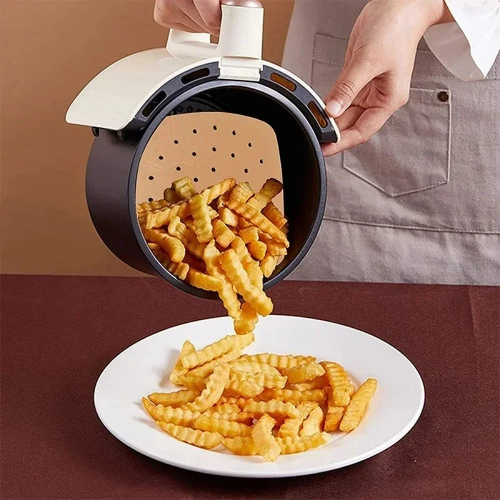 Upgraded Perforated Air Fryer Parchment Paper (50/100Pcs)