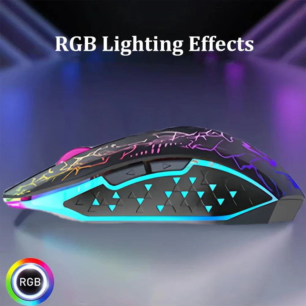 Dual-Mode Wireless RGB Gaming Mouse