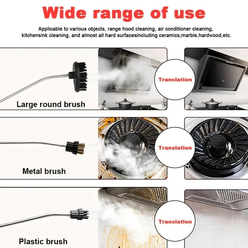PureSteam Pro High-Pressure Handheld Cleaner