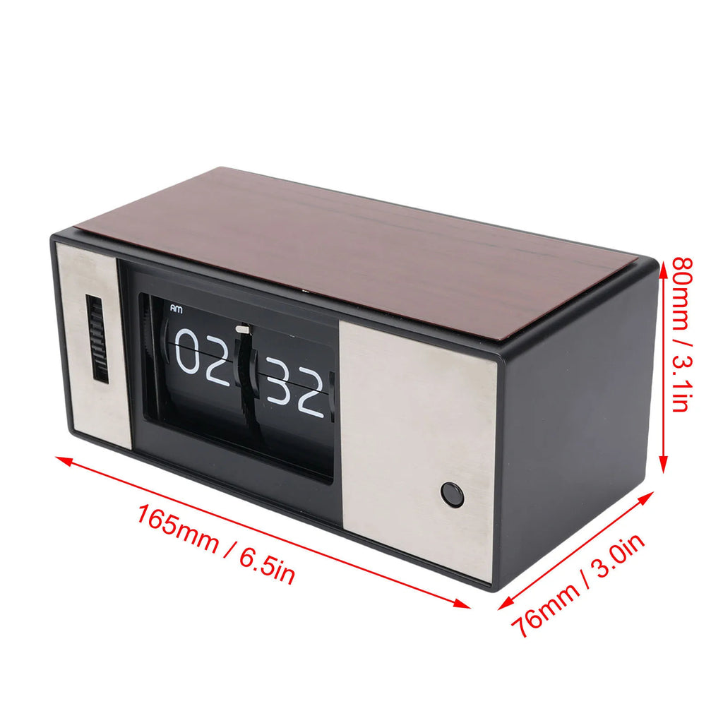 RetroFlip Digital Desk Clock