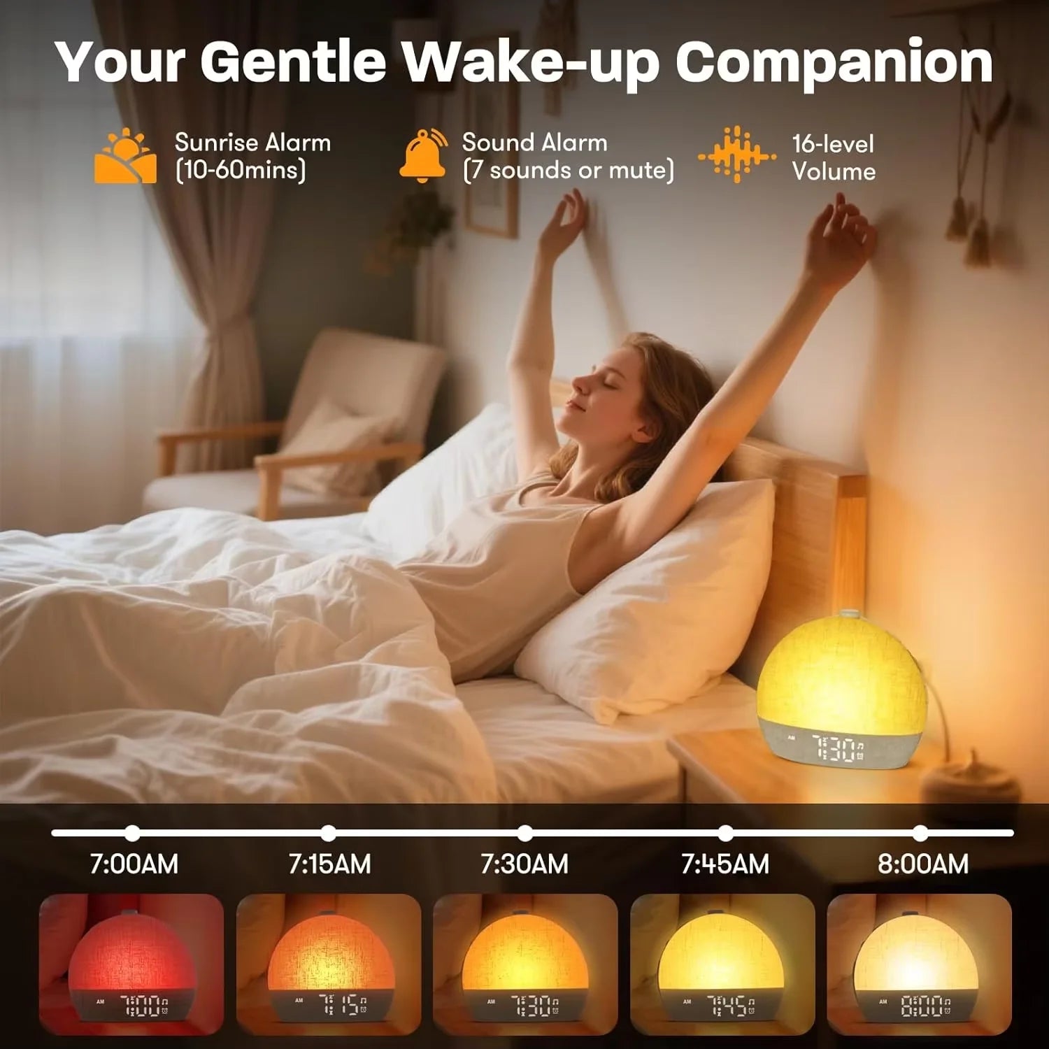WakeUp Flow Sunrise Clock