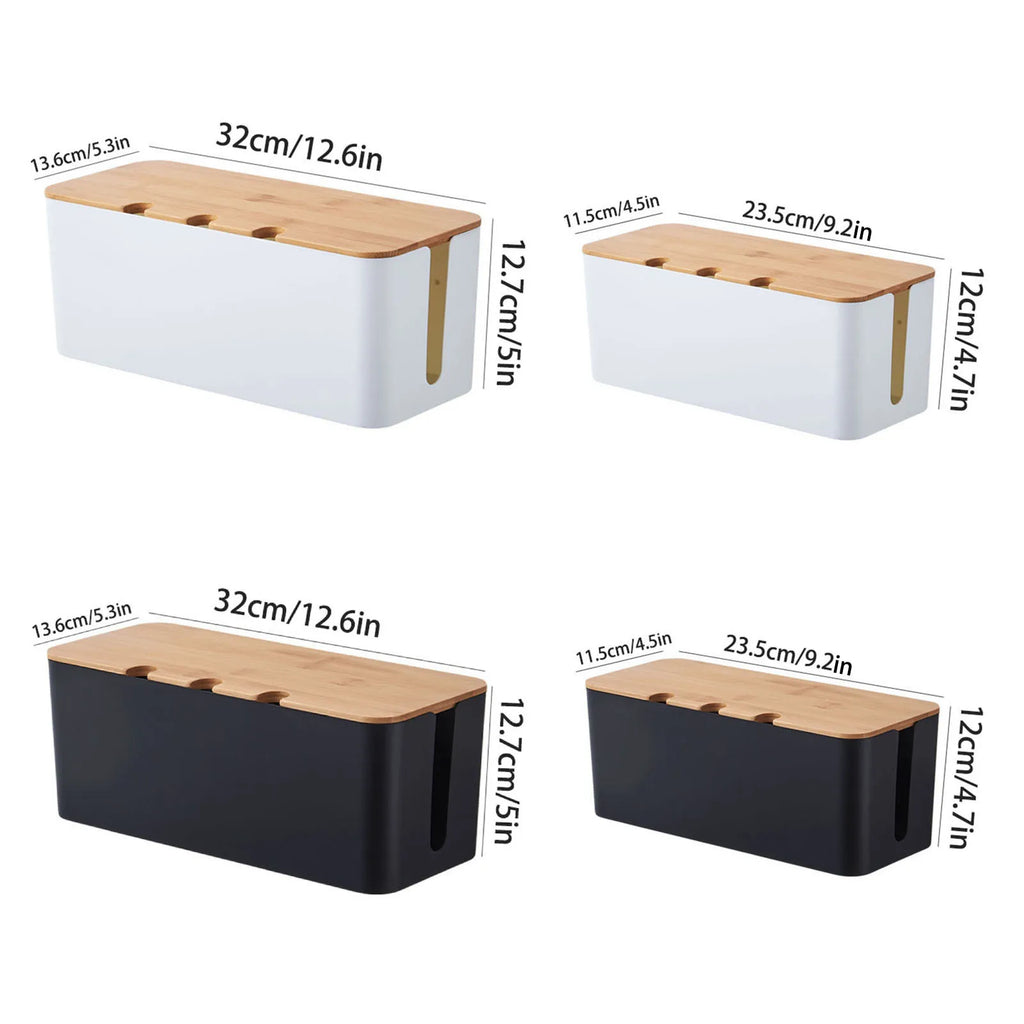 Minimalist Cord Organizer & Power Strip Cover