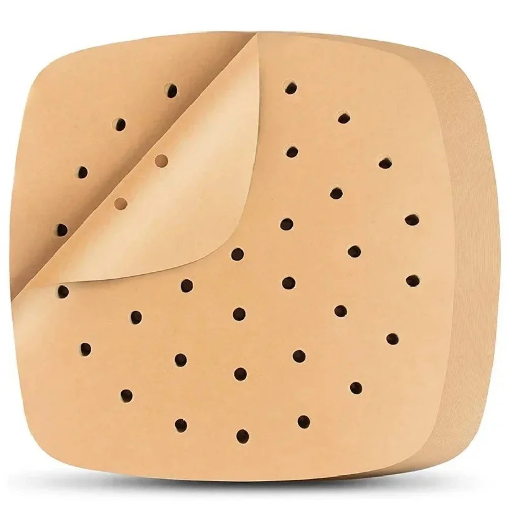 Upgraded Perforated Air Fryer Parchment Paper (50/100Pcs)
