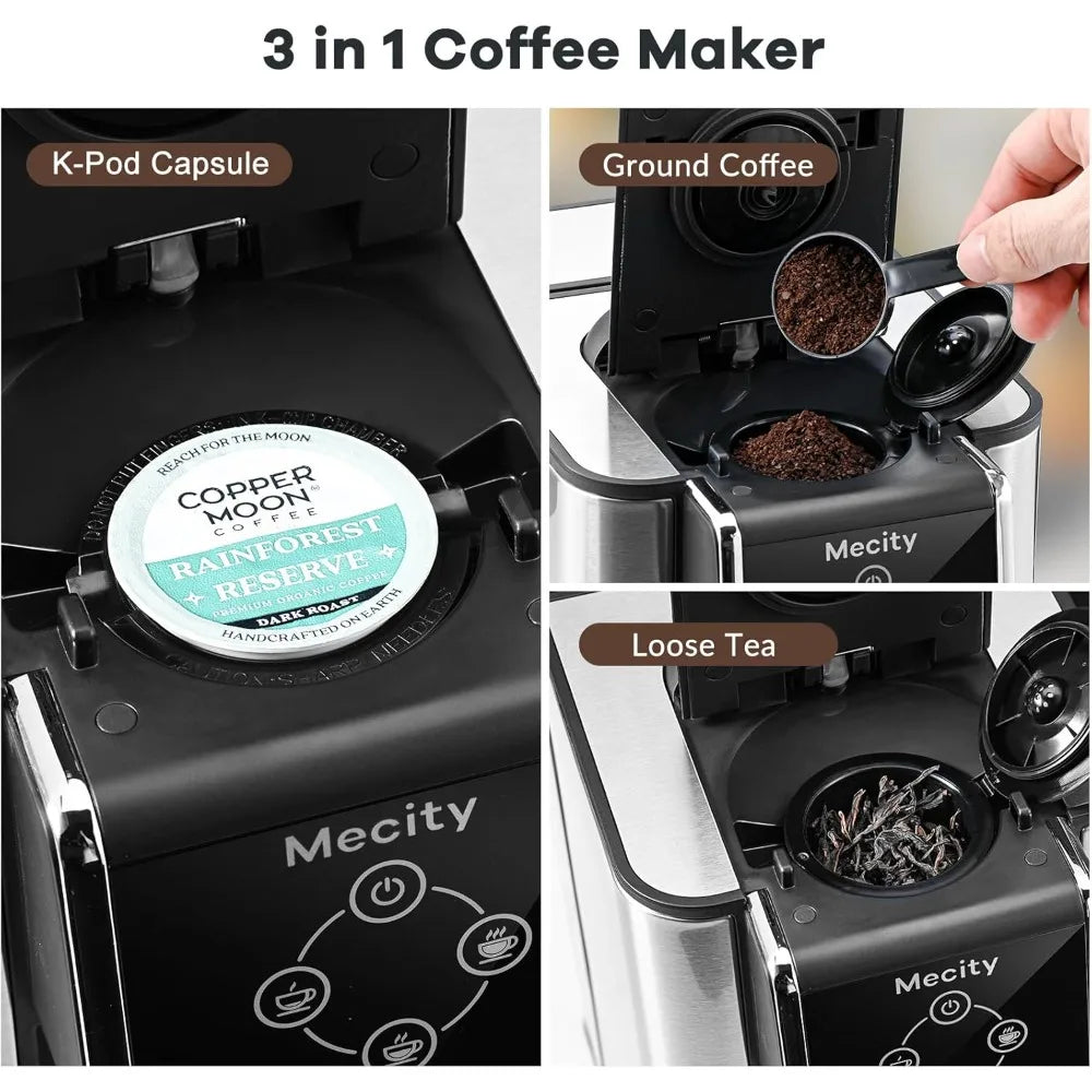 3-in-1 Single Serve Coffee Maker