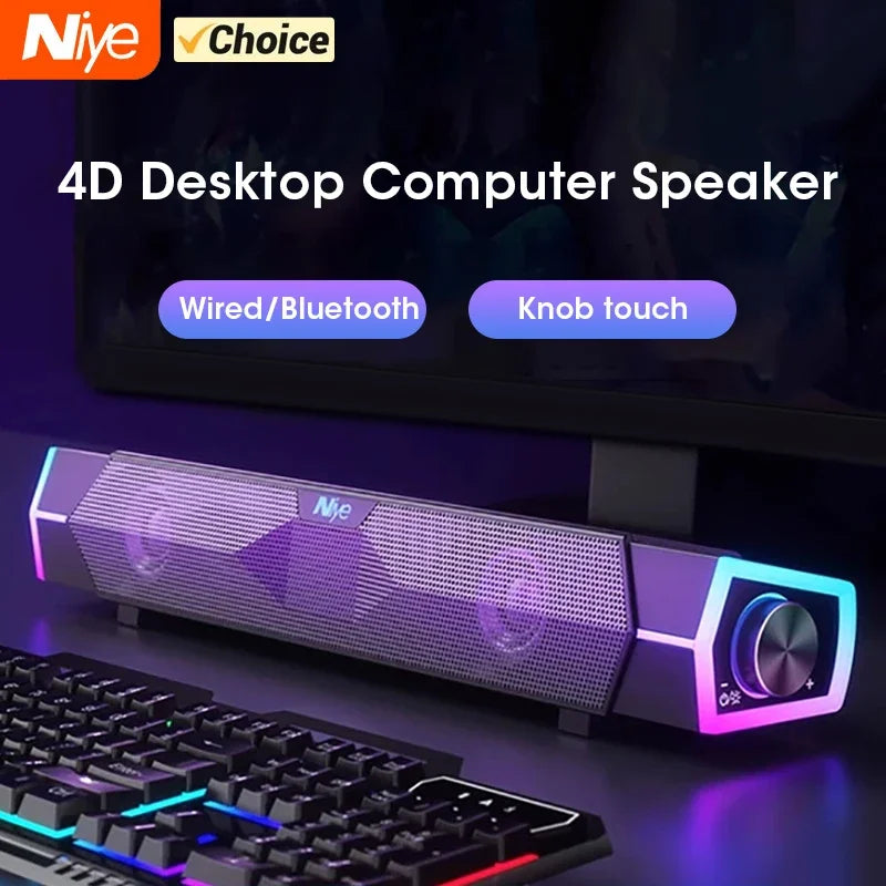 4D Surround PC Soundbar