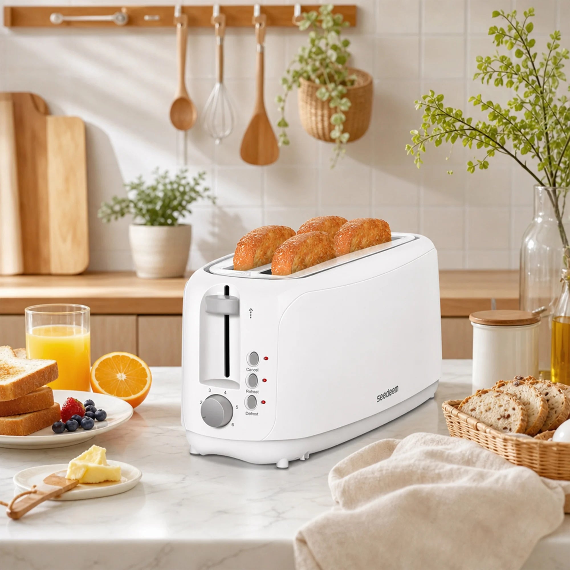 4-Slice Ultra-Thin Toaster