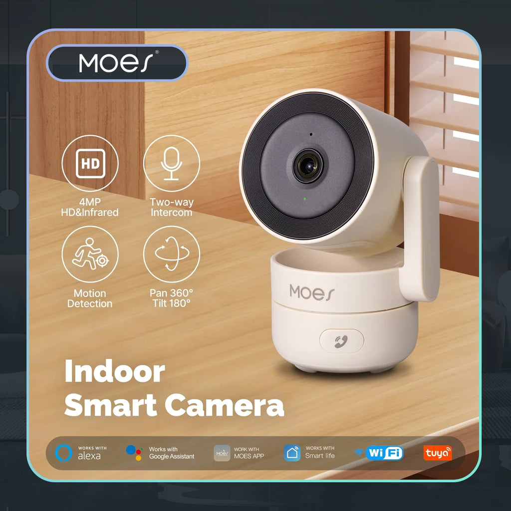VisionGuard 4MP Smart Pan/Tilt Camera