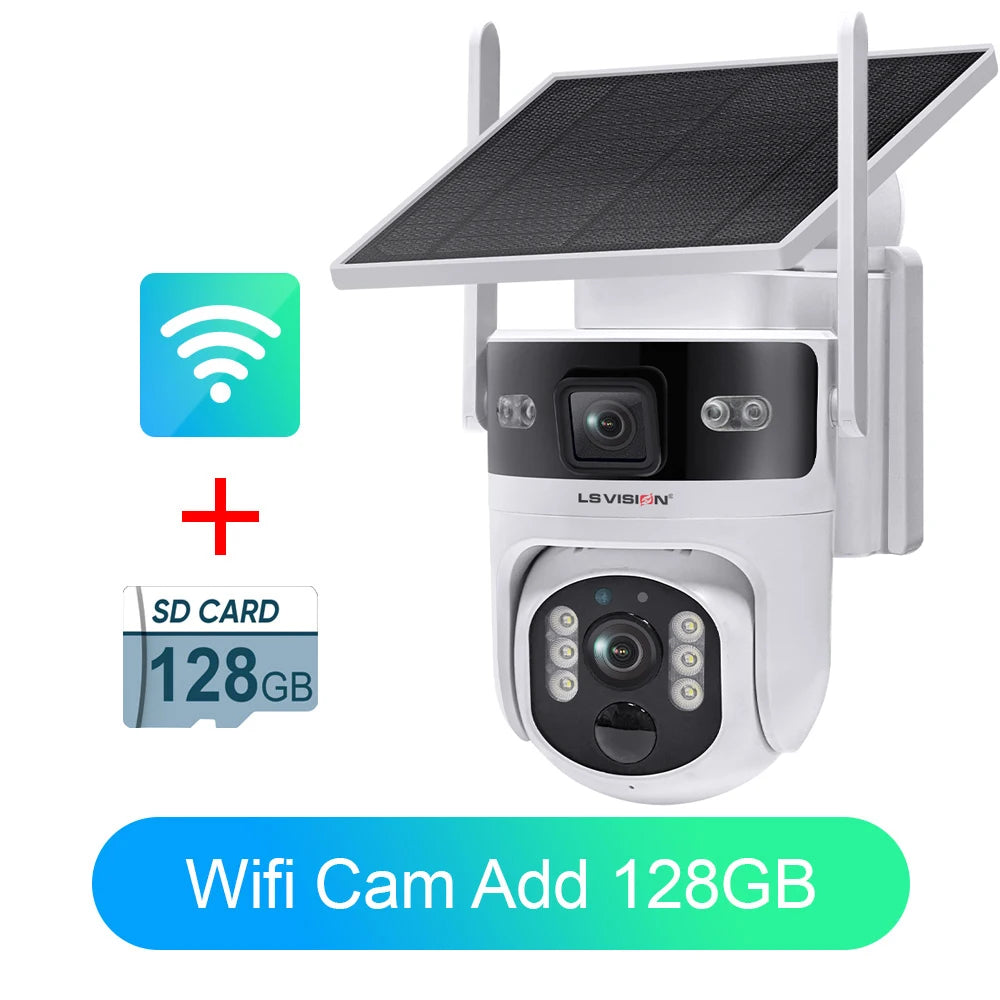 ProGuard 8MP Dual-Screen 4G/WiFi Security System