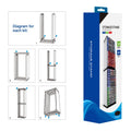 Universal 36-Game Disc Storage Tower – Double-Layer Vertical Stand for PS5, PS4, Switch