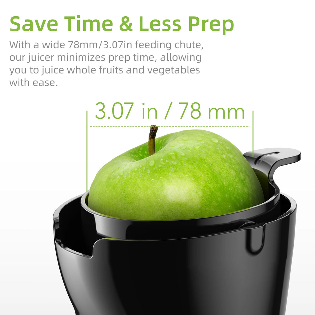 BioloMix Whole-Fruit Masticating Cold Press Juicer