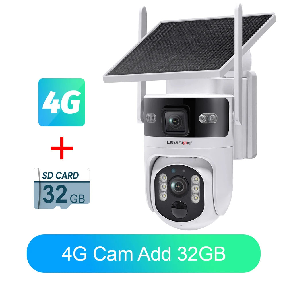 ProGuard 8MP Dual-Screen 4G/WiFi Security System
