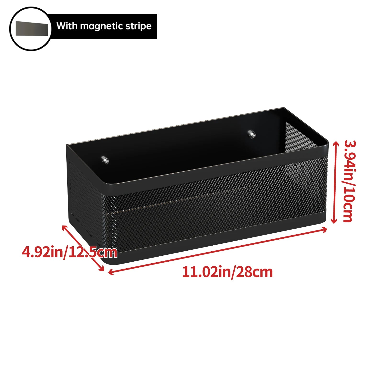 Magnetic Refrigerator Spice Rack & Storage Organizer