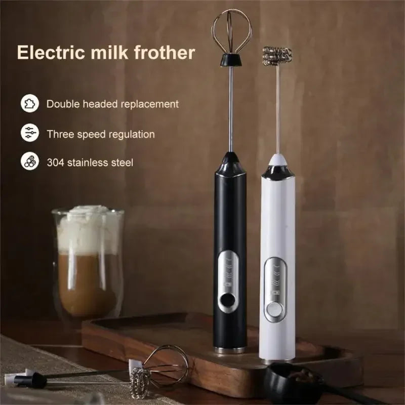 Rechargeable Handheld Electric Milk Frother