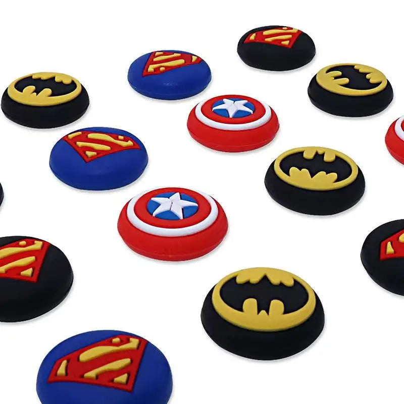 Silicone Thumb Grip Caps (2-Pack) for PS5, PS4 & Xbox Series X/S Controllers