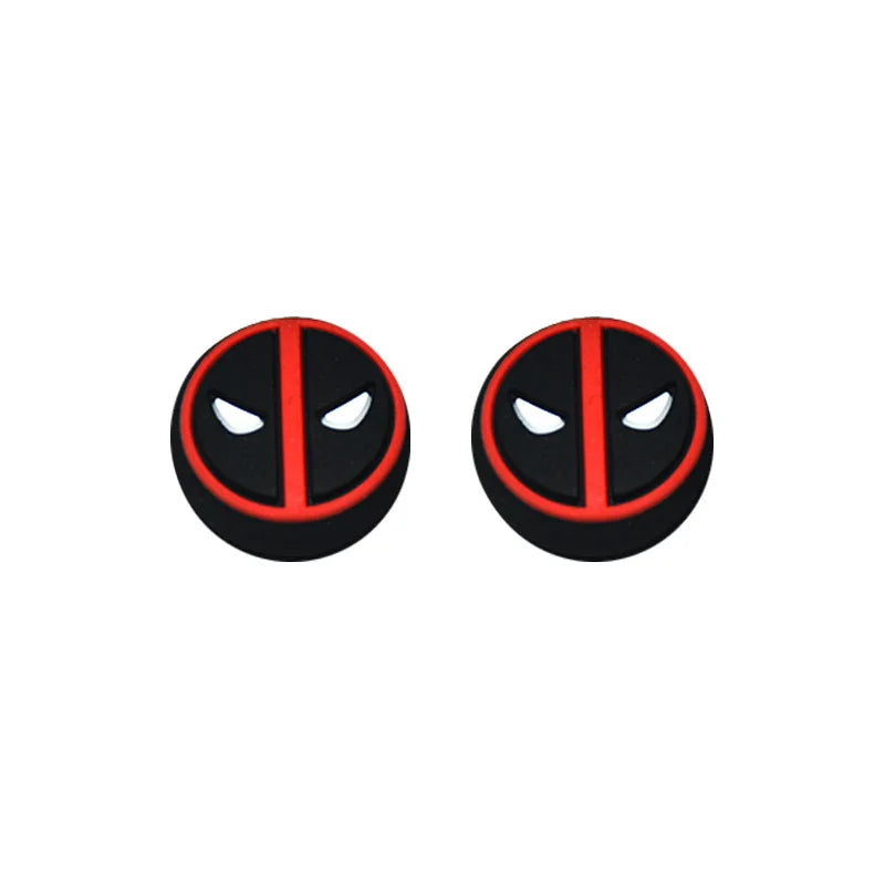 Silicone Thumb Grip Caps (2-Pack) for PS5, PS4 & Xbox Series X/S Controllers