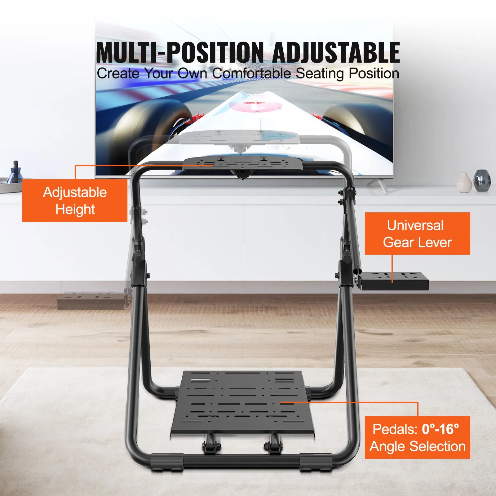 Foldable Racing Wheel Stand