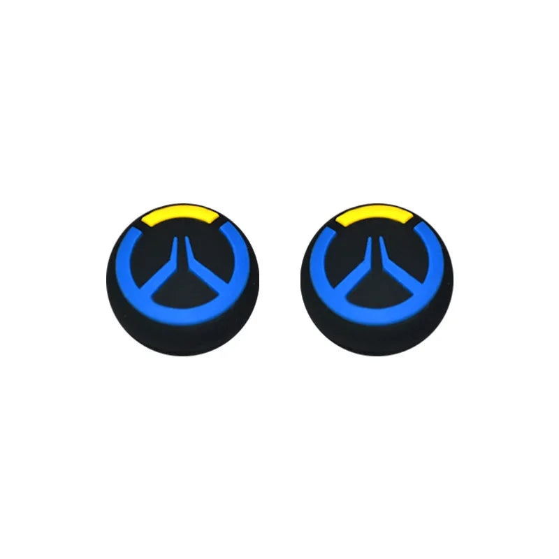 Silicone Thumb Grip Caps (2-Pack) for PS5, PS4 & Xbox Series X/S Controllers