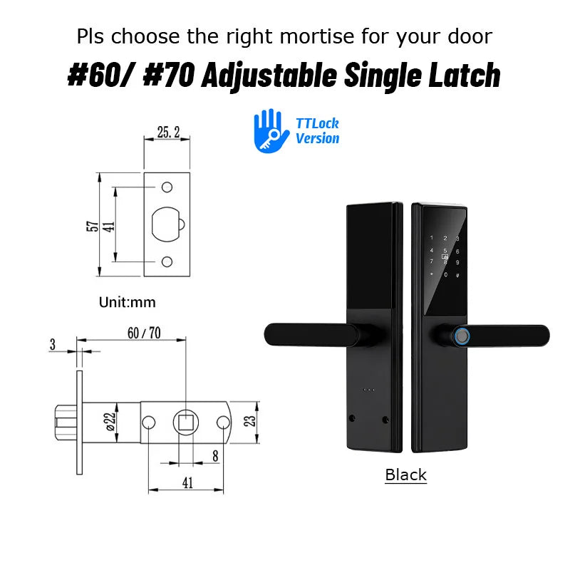AccessElite Smart Biometric Door Lock