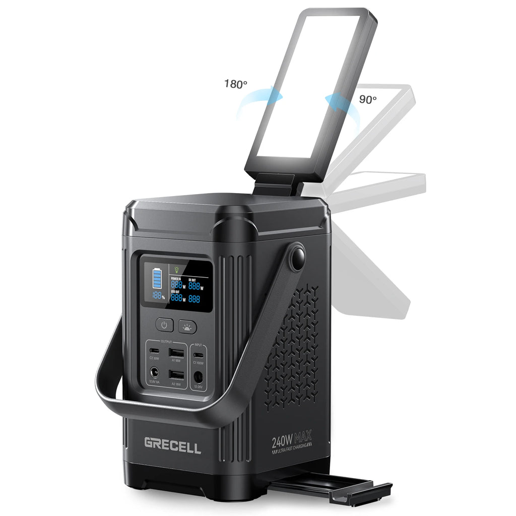 Nomad 240W Solar-Ready Power Station