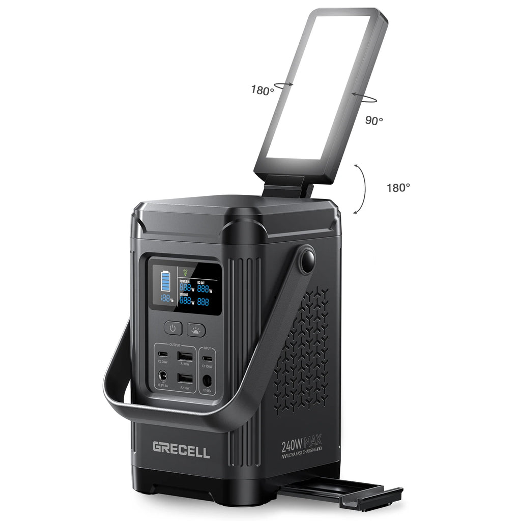 Nomad 240W Solar-Ready Power Station