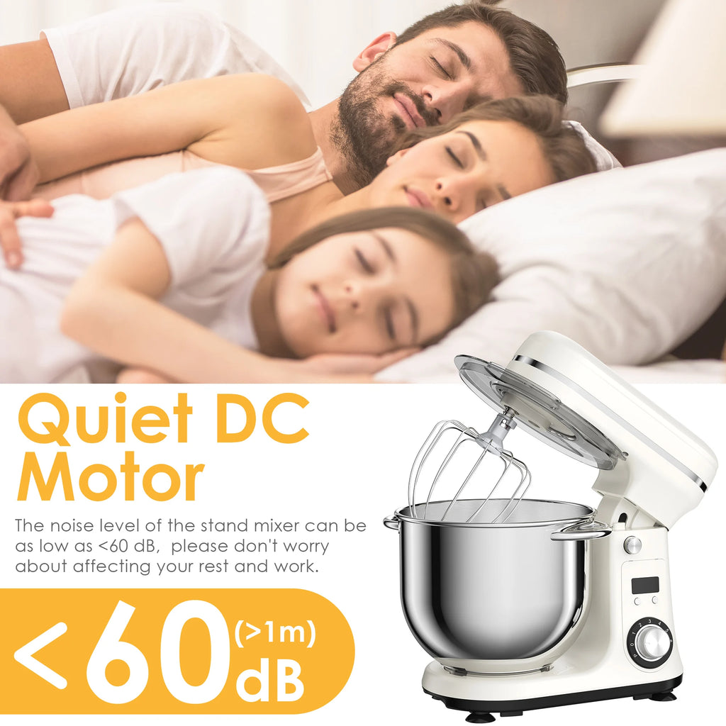 BioloMix 1200W Professional Stand Mixer (6L)