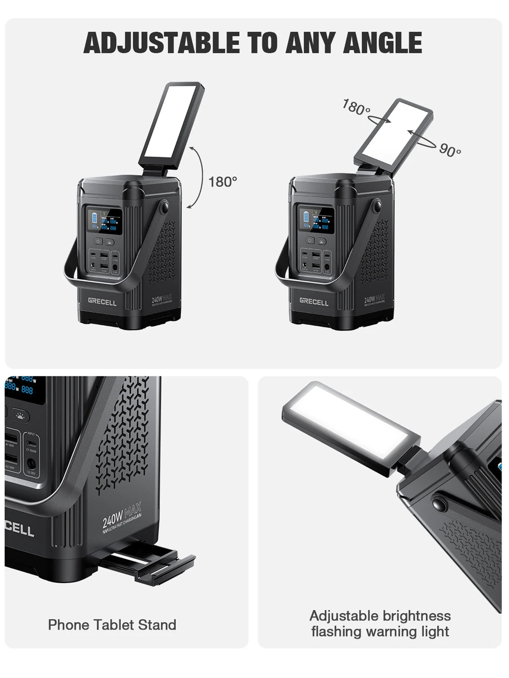 Nomad 240W Solar-Ready Power Station