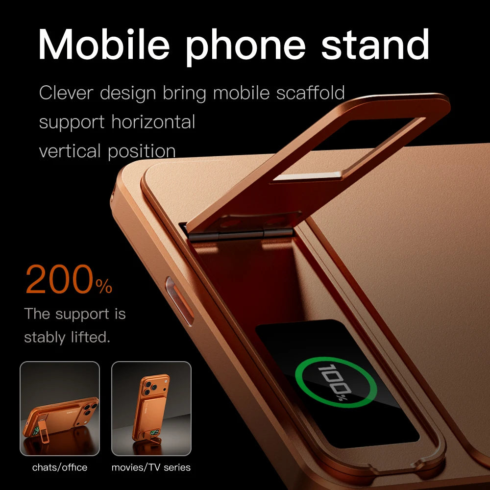 MagMax 10K – 2-in-1 Magnetic Power Bank for iPhone & Apple Watch