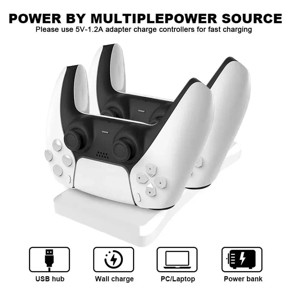 GAMINJA Dual Fast Charging Station for PS5