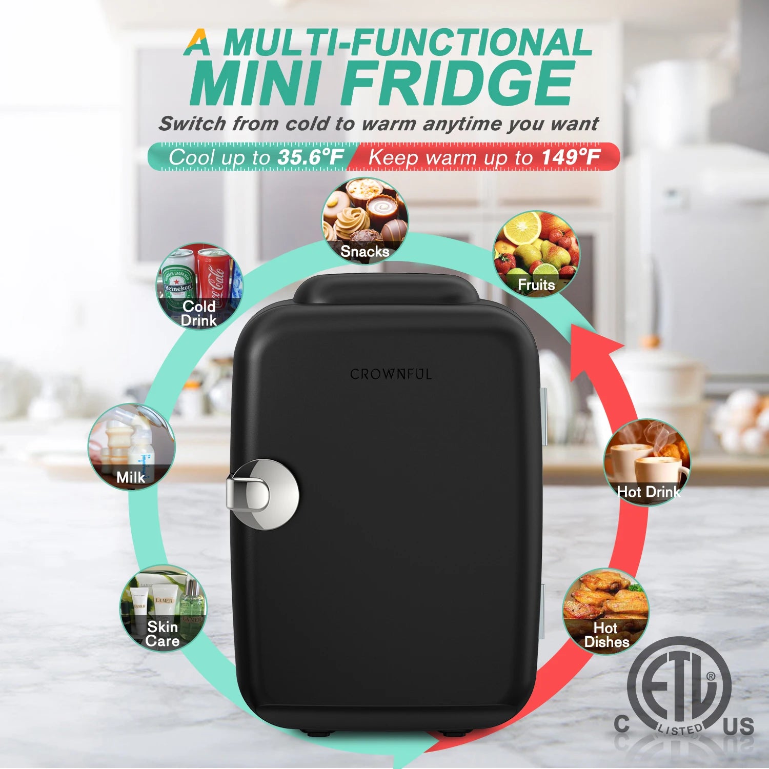 Glacé Beauty Mini Fridge