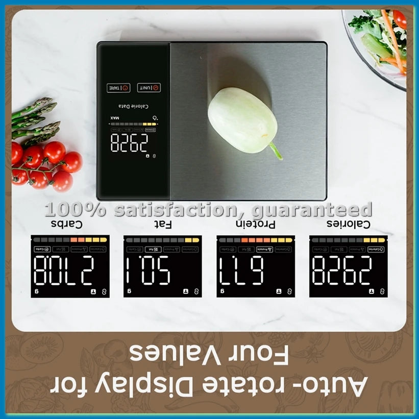 NutriScale Pro Stainless Kitchen Scale
