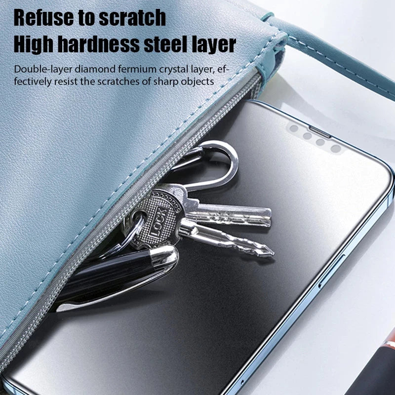 Matte Privacy Anti-Spy Tempered Glass Screen Protector for iPhone