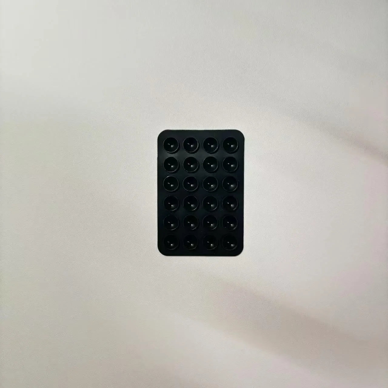 24-Grid Silicone Suction Cup Phone Mount – Minimalist Anti-Slip Sticky Holder Pad