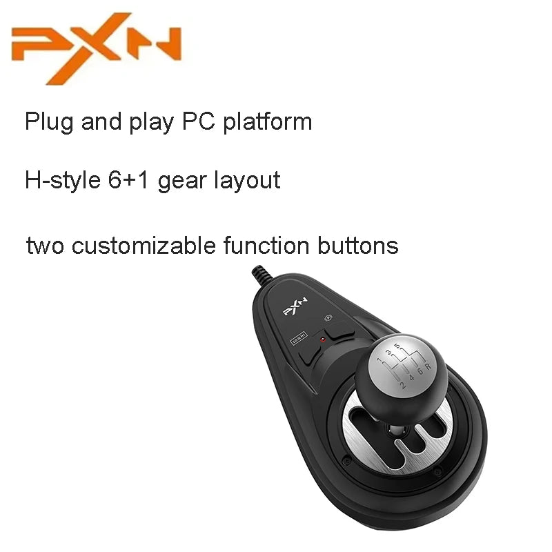 PXN-A7 6+1 H-Pattern PC Sim Racing Gear Shifter
