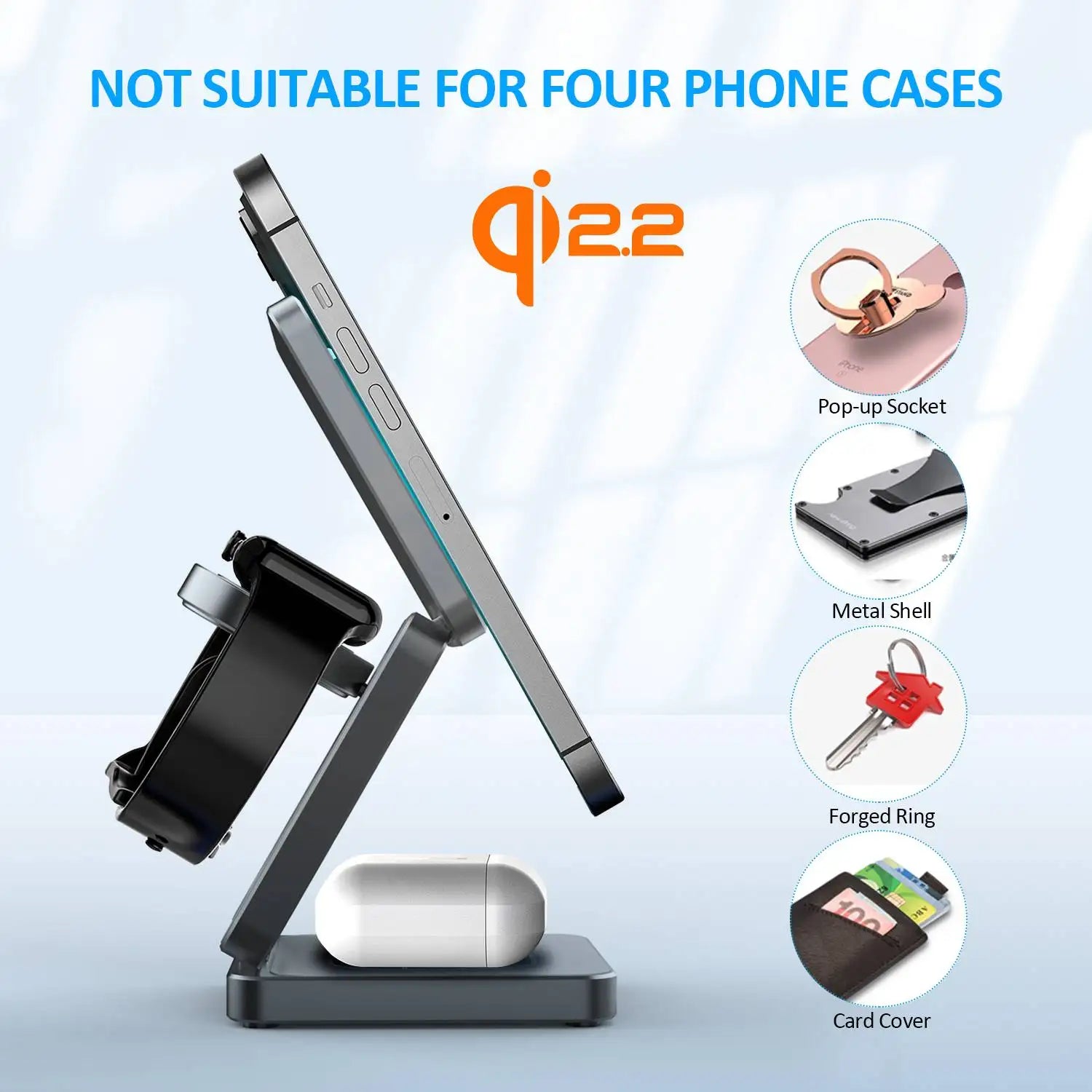 3-in-1 Foldable Magnetic Charger