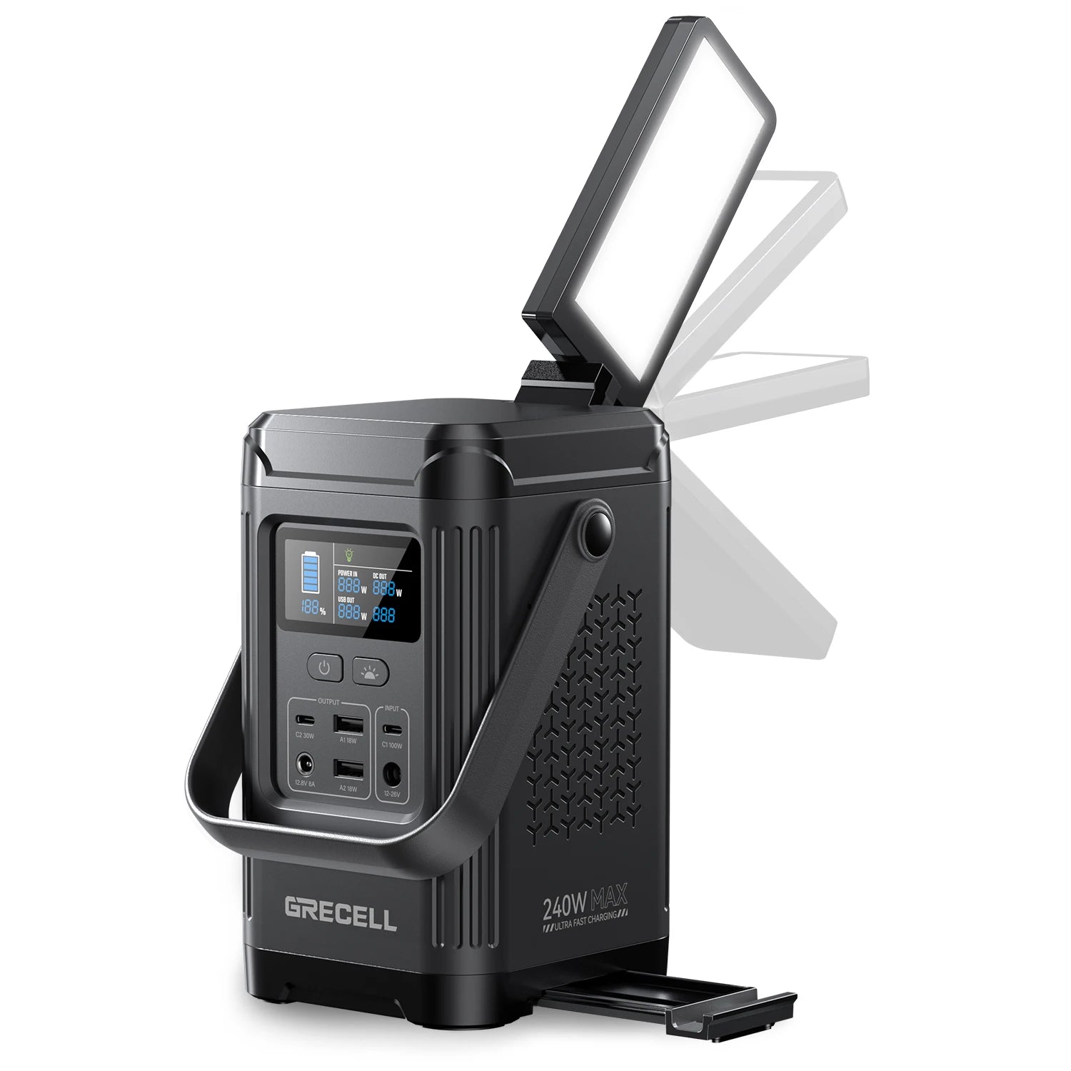 Nomad 240W Solar-Ready Power Station