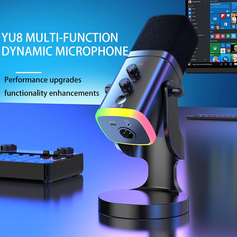 RGB Streamer Microphone