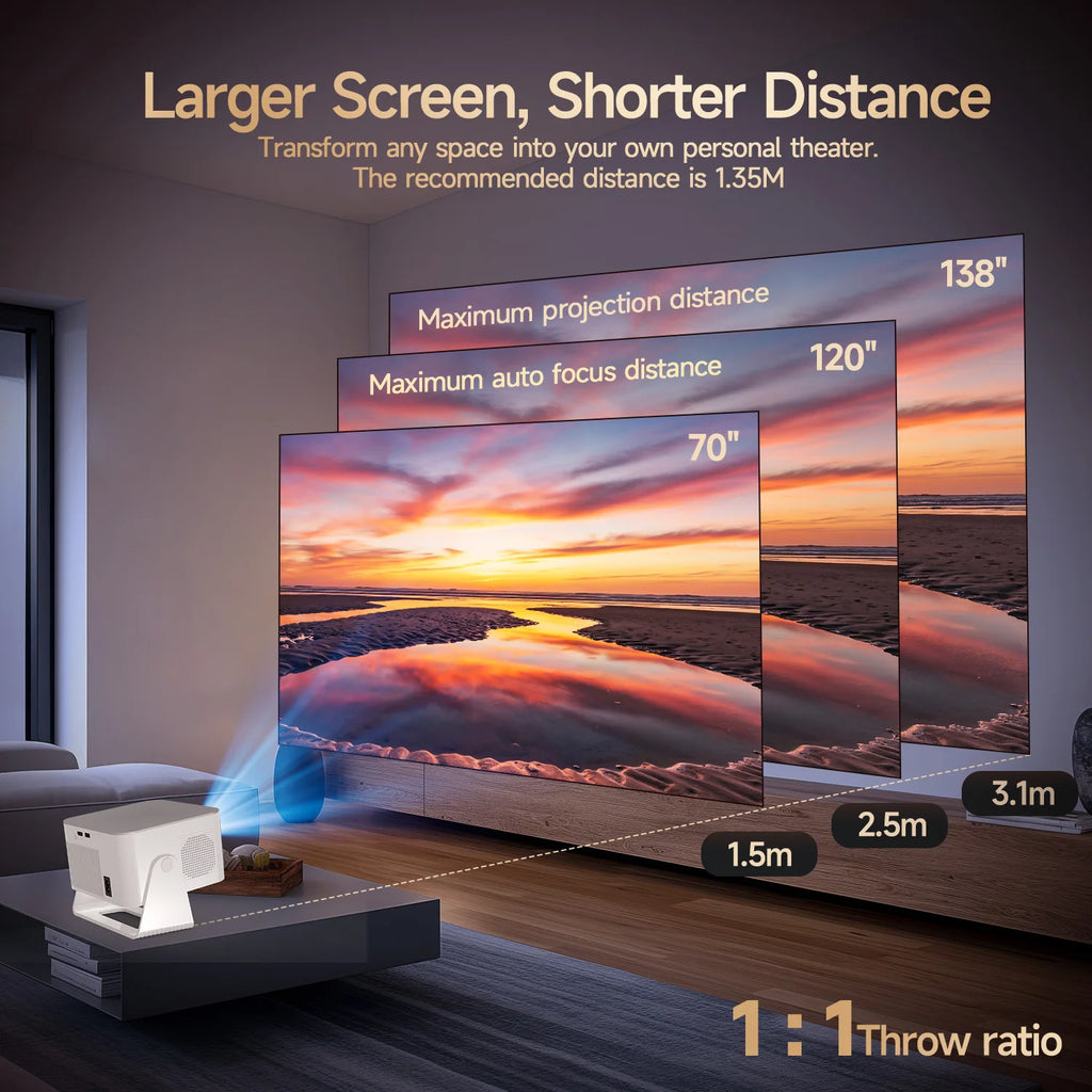 Magcubic HY350 Max 4K Smart Projector