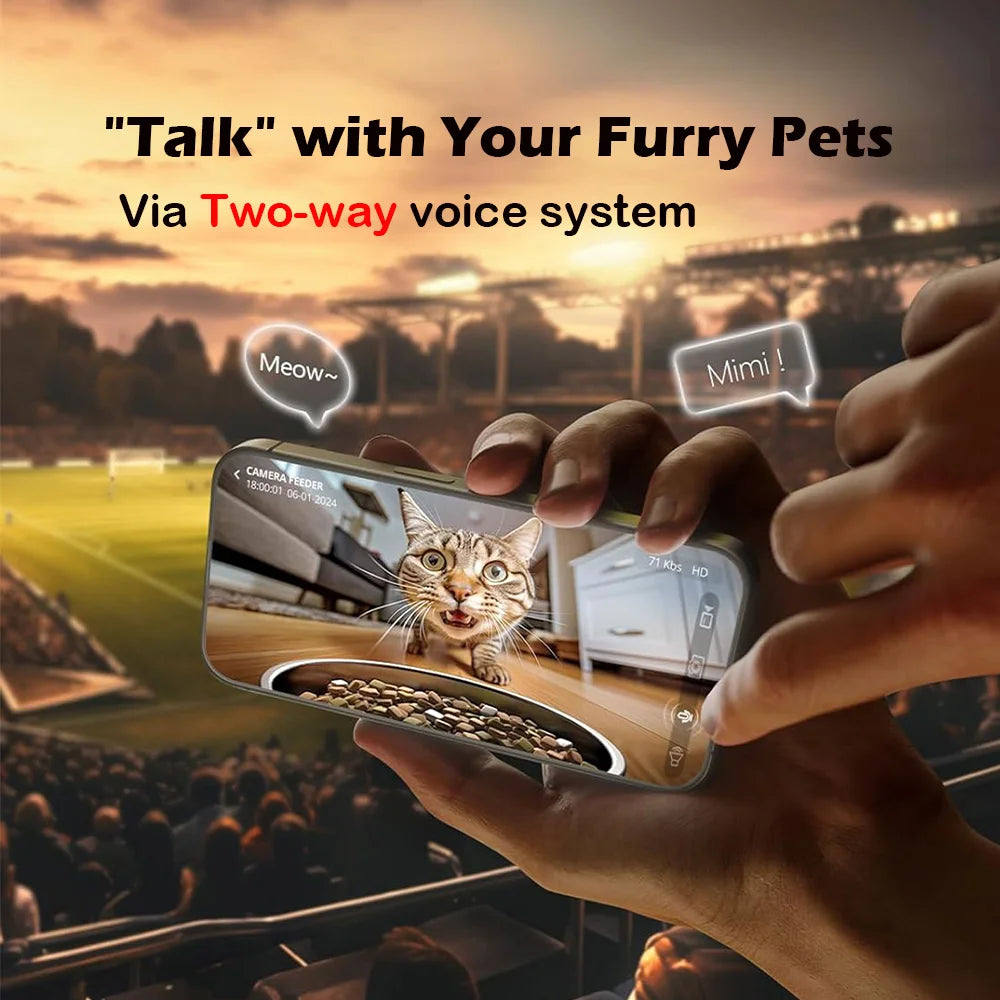 PetGuard Smart 1080p Auto-Feeder