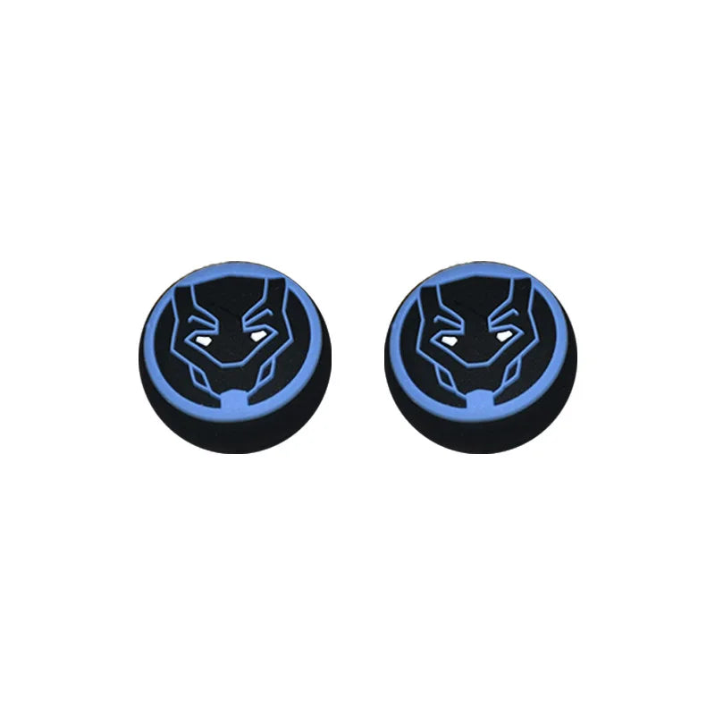Silicone Thumb Grip Caps (2-Pack) for PS5, PS4 & Xbox Series X/S Controllers