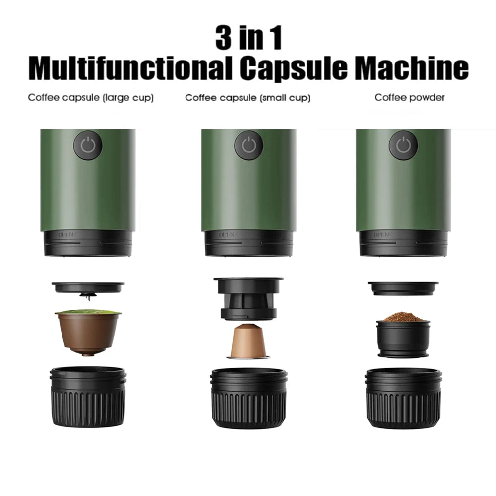 Portable 2-in-1 Espresso Maker