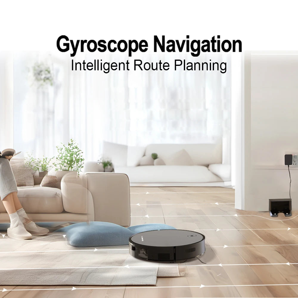 Smart Power-Clean Robot Vacuum